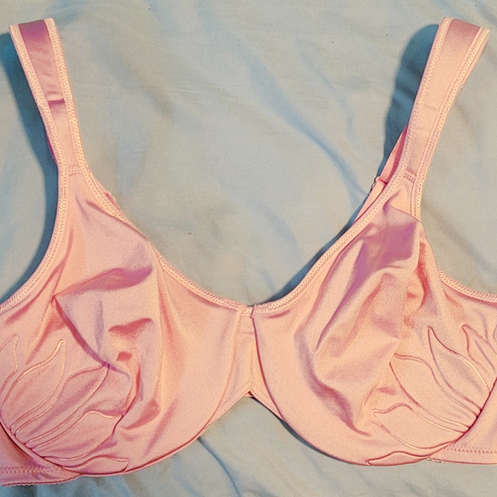 Bali Pink Minimizer Petals Bra with Underwire 38C